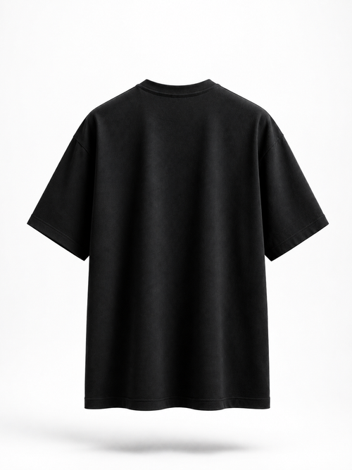 Kolukuluri Premium 240 GSM French Terry Oversized Drop Shoulder T-Shirt
